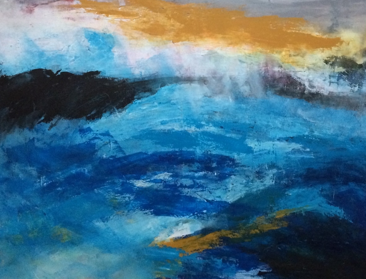 Abstraction VI, 2015. Acrylique sur toile
